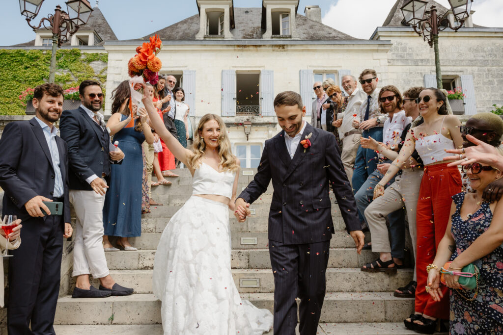 cérémonie laïque au domaine de la Faucoonie - Photographe mariage Dordogne